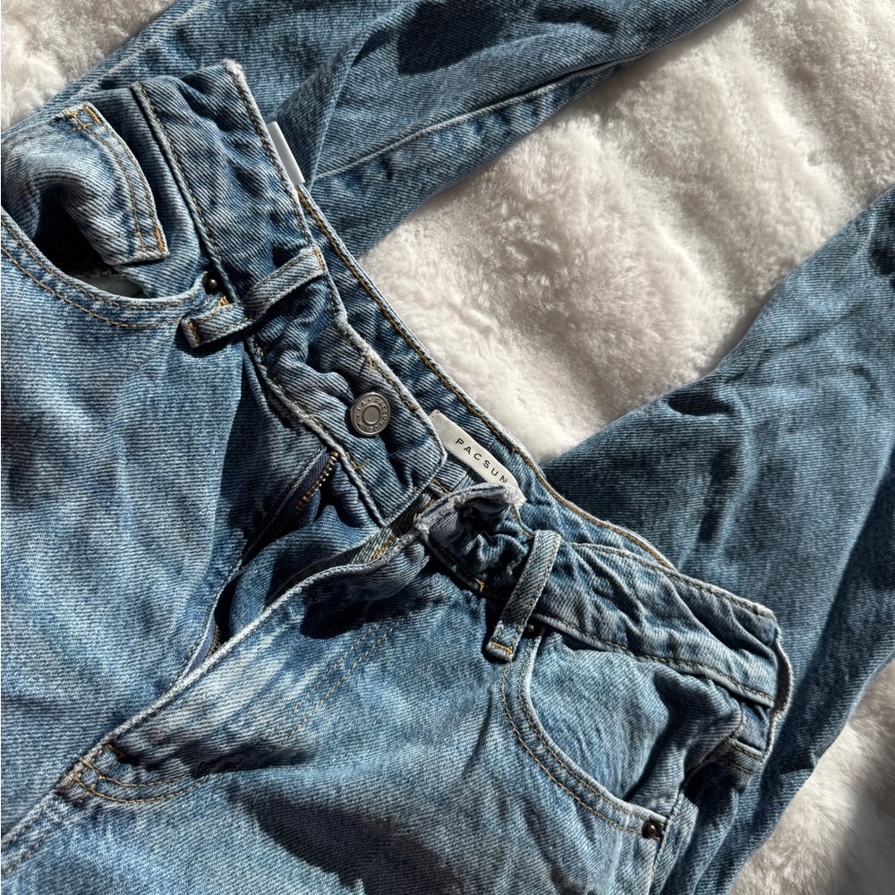 PacSun Blue Straight Leg Jeans